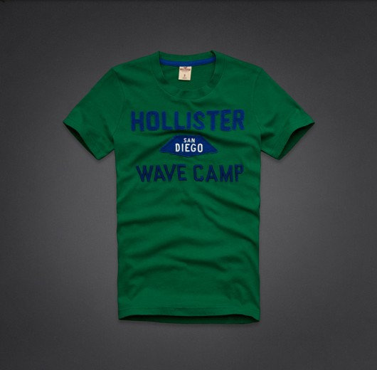 T-shirt Hollister Homme Vert